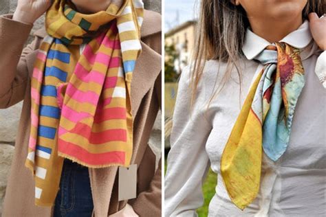 Come indossare il foulard senza farlo se.